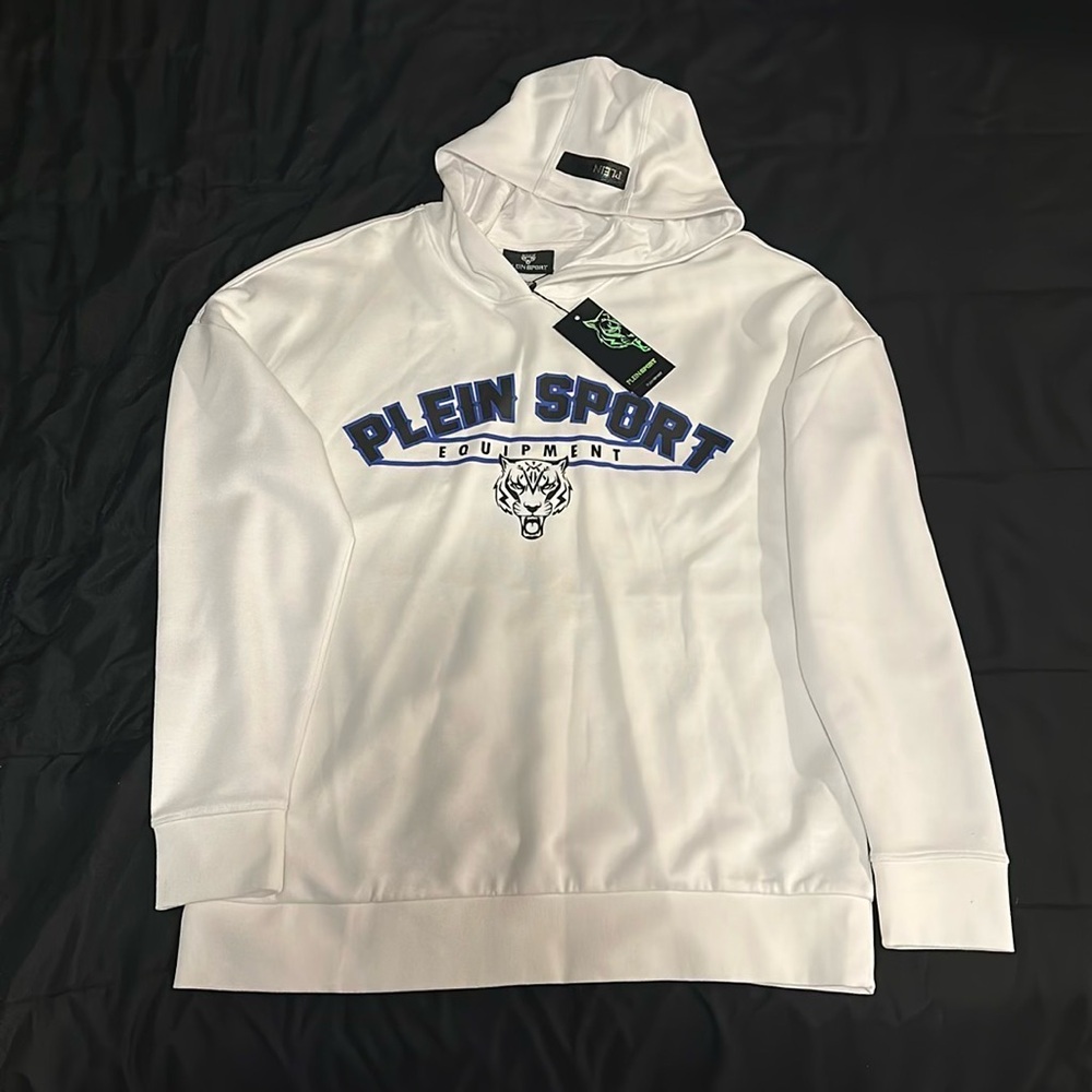 Philipp Plein White Hoodie